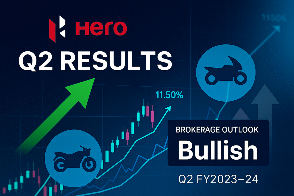 Hero MotoCorp Stock Hits Record High After Strong Q2 Results & Export Surge