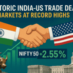India-US Trade Deal 2026: Nifty Soars, Sector Winners & Stock Gainers Explained