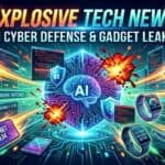 Explosive Tech News: AI Cyber Defense & Gadget Leaks