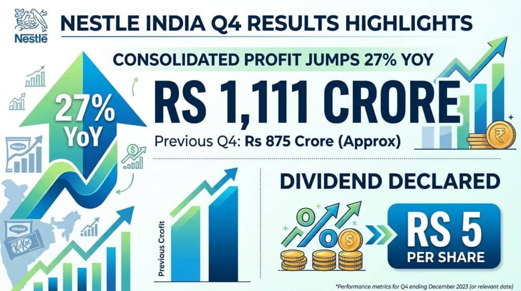 Nestlé India Q4 Results: Profit Soars 27% YoY, Dividend Declared