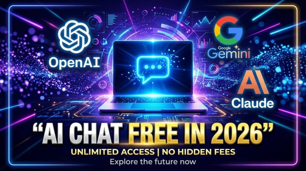 How to Use AI Chat Tools Free in 2026: ChatGPT, Gemini & Claude