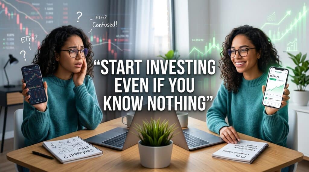 How to Start Investing When You Know Absolutely Nothing (Beginner’s Guide 2026)